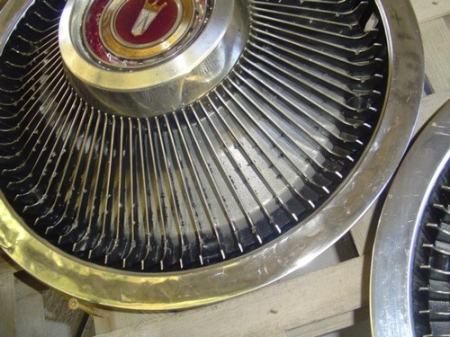 1968 69 70 71 72 73 FORD GALAXIE LTD PICKUP TRUCK HUBCAPS WHEEL COVERS ANTIQUE - Picture 10 of 23