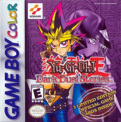 Yu-Gi-Oh! Dark Duel Stories (Nintendo Game Boy Color, 2002) solo carrello TESTATO - Foto 1 di 2