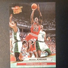 Fleer Ultra 1992-93 Michael Jordan #27 Base Set Chicago Bulls NBA Card