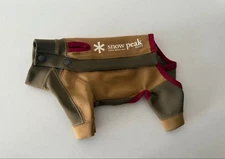 SNOW PEAK Dog Wear Guard Jacket, brown, XS, NEW