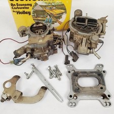Lot 2 Vtg Holley Carburetors For Parts Chrysler Dodge Mopar Ford 2 Barrel Carb Lot 2 Vtg Holley Carburetors For Parts Chrysler Dodge Mopar Ford 2 Barrel Carb