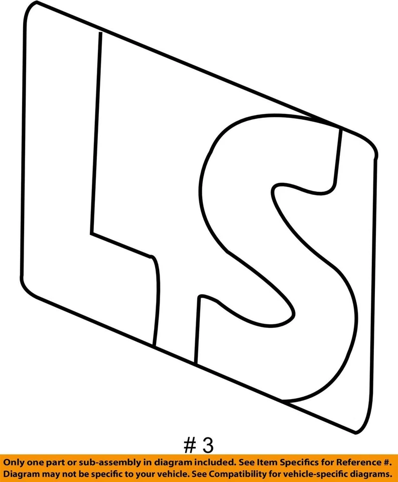 GMC CHEVROLET SAFARI VENTURE 1998-2005 PLACA ASM FRT S/D NA <USO 15008298 NUEVO Foto 3 de 3