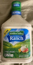 Hidden Valley Original Ranch Salad Dressing and Topping, 36 Ounce Bottle