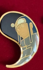 Super Rare NARUTO Pins Neji Hyuga  and Hinata  set of 2 Jump Shop Shonen Edition