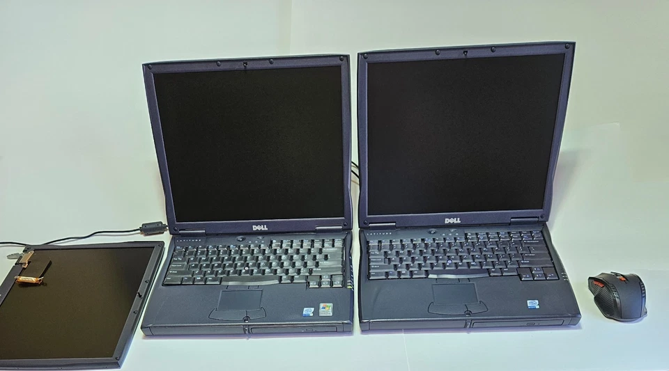 Dell Latitude C610 Laptop (2) PIII 1.2ghz 512mb 256gb SSD Win 98 Win XP - Image 3 of 4