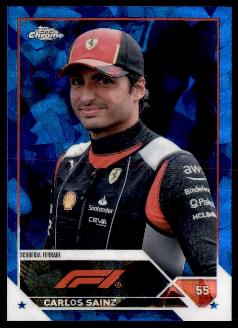 2023 Topps Chrome Sapphire Edition Formula 1 - Carlos Sainz #19