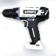 HART Drill Driver 1/2 Inch White Black 20V Cordless Power Tool HPDD02