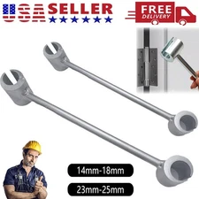 Door Hinge Adjustment Tool, 2025 New Upgrade Steel Hinges Gap Adjusting Wrench