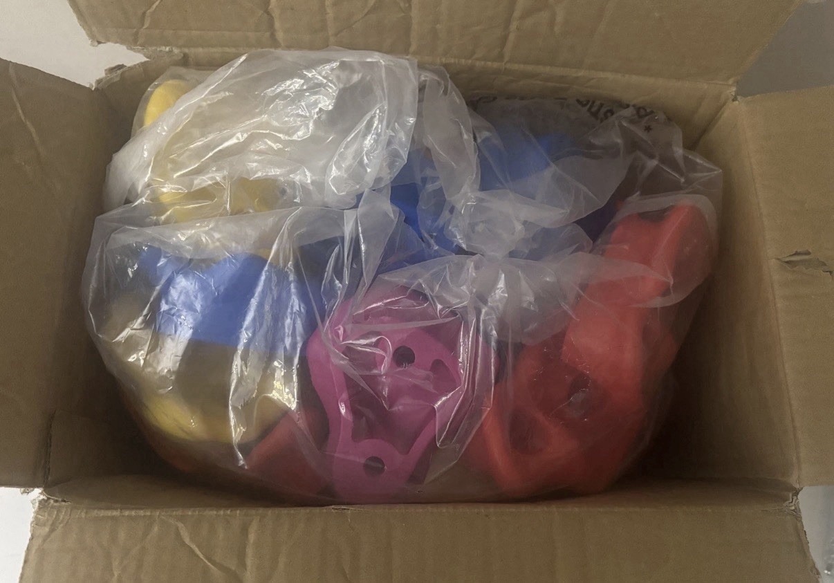 Rock Climbing Holds Climbing Wall Set for Kids or Adults Indoor Outdoor 30 Pcs