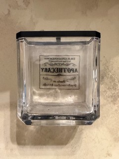 Hotel Balfour DR. H. GNADENDORFF Apothecary Glass Toothbrush Holder Bella Lux!