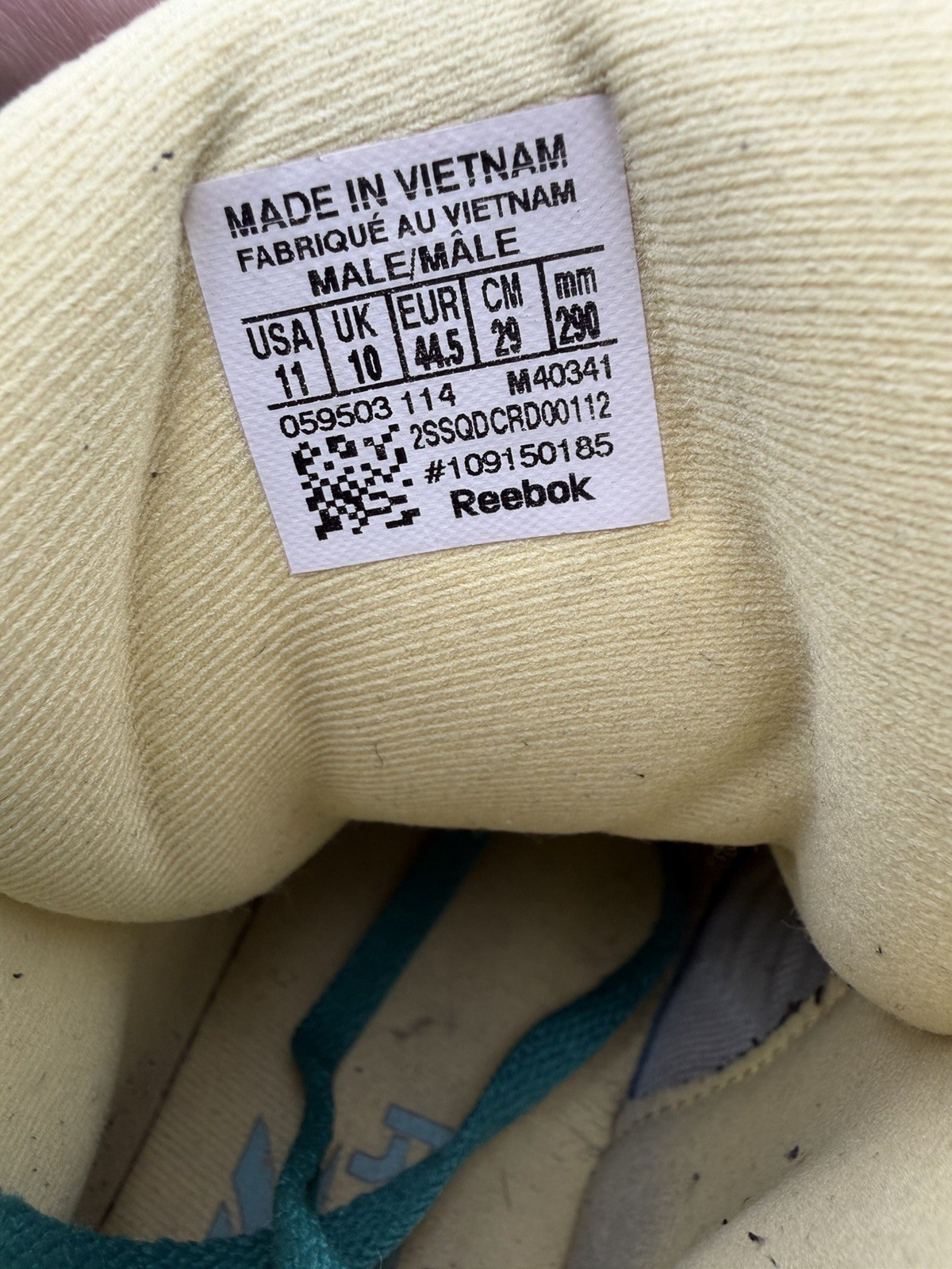 Reebok Kamikaze II Easter Men’s Basketball Shoes Green Size 11 M40341 thumbnail 7