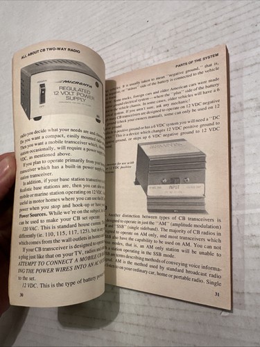 Radio Shack All About CB bidirectionnel radio guide livre 1ère édition 4ème impression 1976 - Photo 10/12