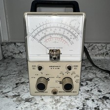 Heathkit VTVM Model IM-18 Series 12542 Vacuum Tube Voltmeter Untested