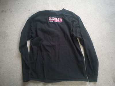 charlies angels full throttle vintage movie film crew long sleeve shirt sz L