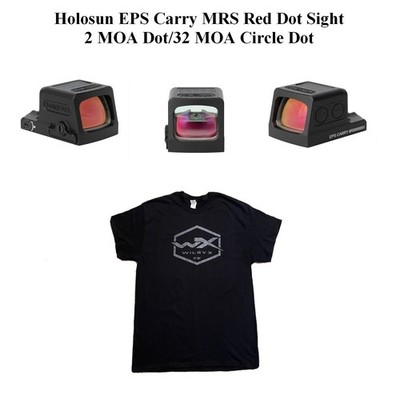 Holosun EPS Carry MRS Red Dot Sight 2 MOA Dot/32 MOA Circle Dot w/ FREE SHIRT