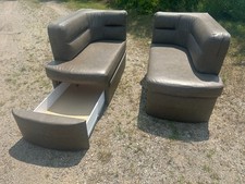 Mastercraft Rv Ultraleather Taupe Euro Dinette Booth Bed Boat Motorhome Seats