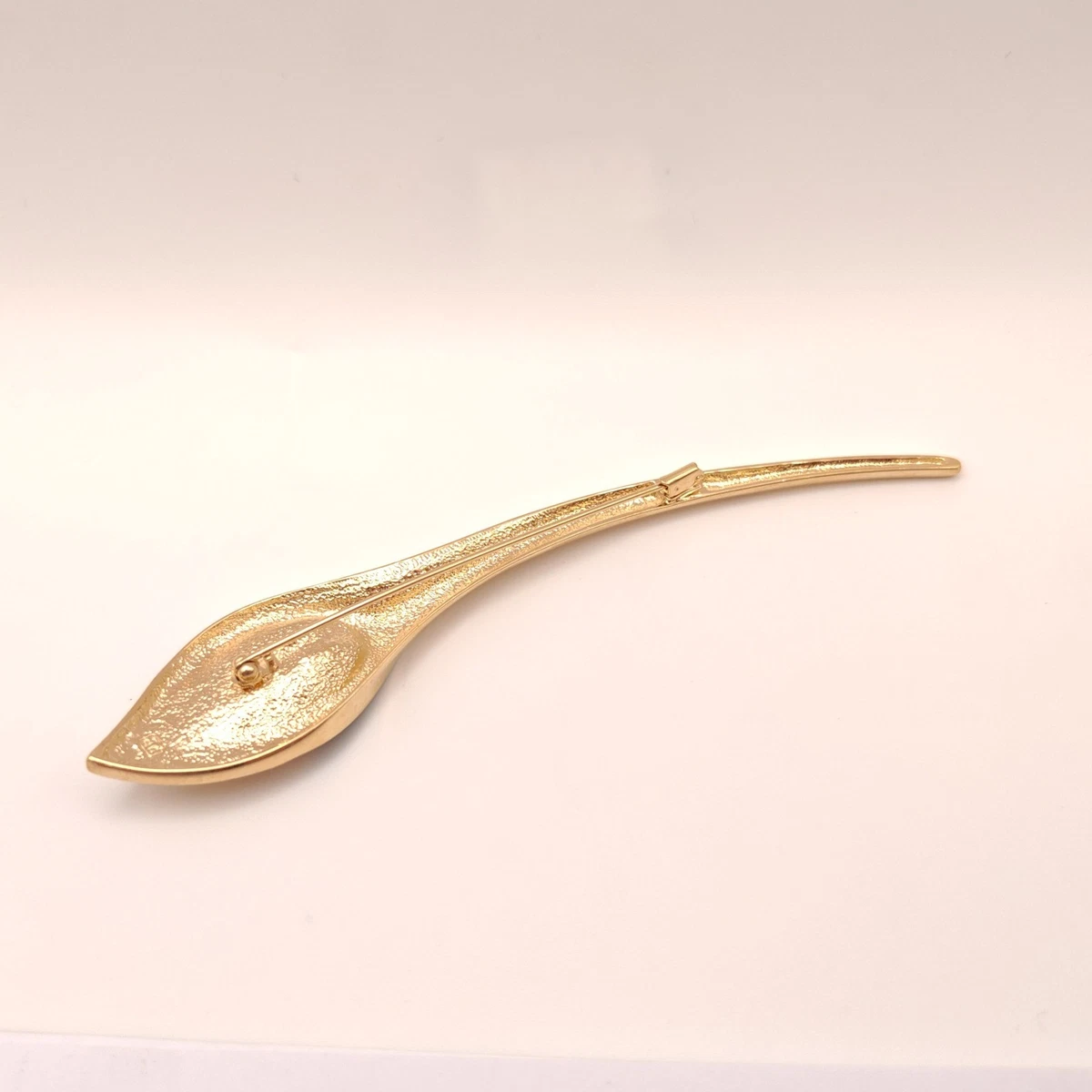 ⭐ Pierre Lang Brosche Anstecknadel Stecker Pin Anhänger Perle Stein Gold 052 ⭐