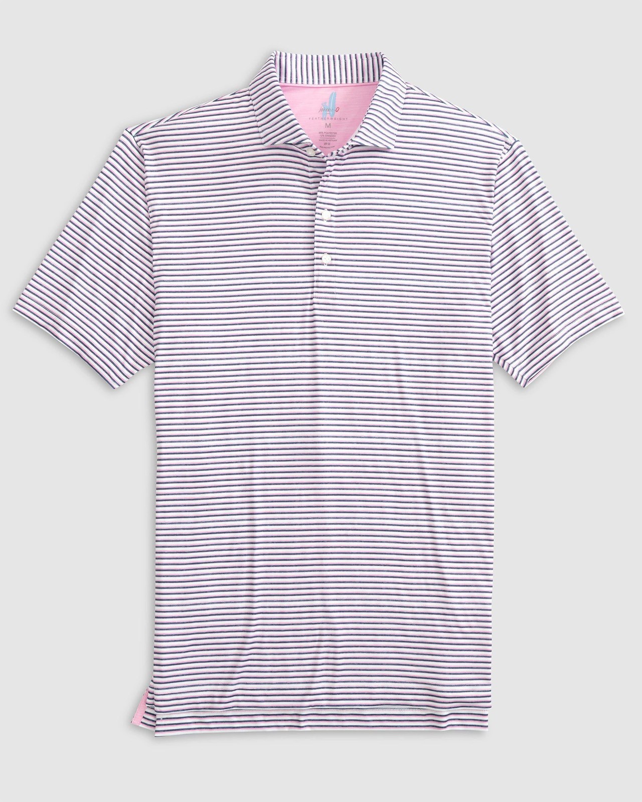Warwick Striped Featherweight Performance Polo Jo… - image 1