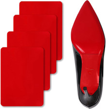 Red Bottoms Shoe Sole Protector, 4 Pcs Self-Adhesive Shoe Bottom Protector for C
