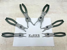 Snap-on Tools Usa 6pc Combat Green Snap Ring Pliers Lot Set Rare Nos Auction