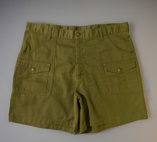 Vtg Boy Scouts Of America Shorts Polyester Union Made Men  s Size 35x5