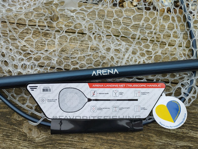 Kescher Favorite Arena 1,25-1,9m, Teleskopstiel blau..Forelle Made in UA
