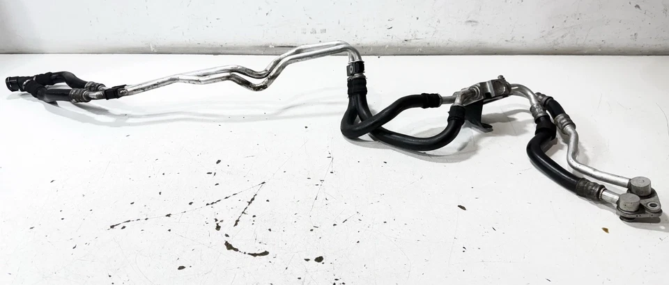 BMW 535XI 640IX 2011-2016 transmisión enfriador de aceite tuberías con termostato OEM Foto 2 de 4