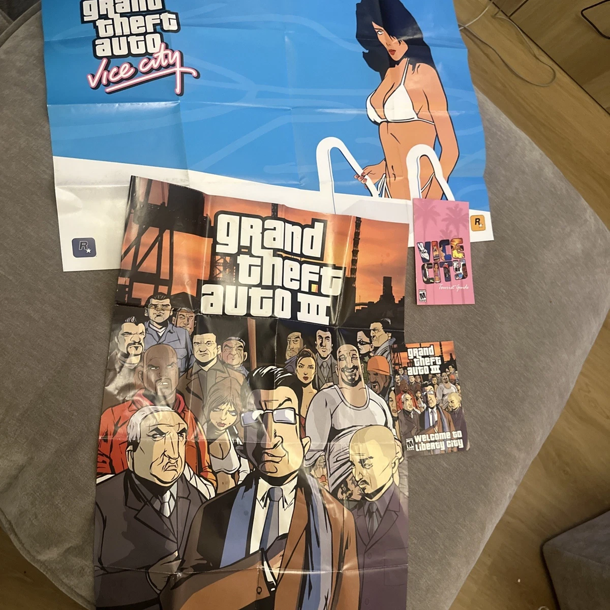 Grand Theft Auto Vice City Poster In Video Game Merchandise for