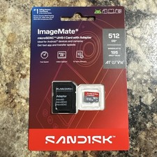 SanDisk ImageMate 512GB Class 10 microSDXC UHS-I Memory Card