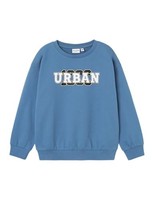 Name It Sweatshirt Nkmvildar Ls Box Unisex, GrößE Unbekannt, Blau, Baumwolle