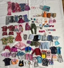 Vintage Barbie Doll Lot Of Clothing And Accessories Backpacks Shoes 100+