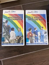 Lot Of 2 The Goosehill Gang Christian VHS Movies Hardcover Case