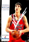 Gheorghe Muresan Signed 1993-94 NBA Card #290 Auto Washington Bullets George