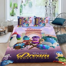 3Pcs Bedding Sets Dream Productions Duvet Cover Sets All Season for Kids Soft