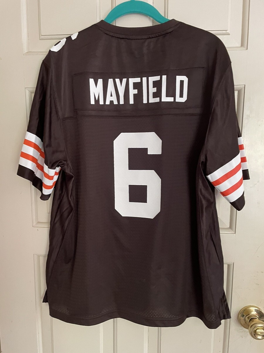 NFL ベイカー メイフィールド ウェア 6 BAKER MAYFIELD CLEVELAND BROWNS NUMBER 6 FOOTBALL JERSEY | eBay