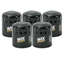 Wix Set of 5 Engine Oil Filters for Chevrolet Buick Cadillac Dodge GMC Isuzu