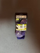 Women's hiking plum light cush w/wrap system 62 merino. Size Large.