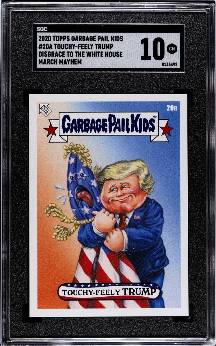 その他 Garbage Pail Kids Trump cuckoo Kanye Amazon.com: Garbage Pail Kids Disg-Race To The White House