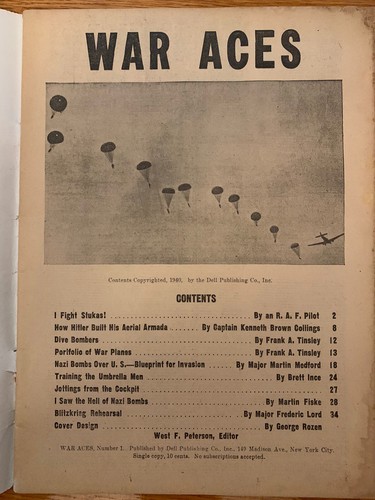 War Aces #1 – 1940 - Picture 2 of 2