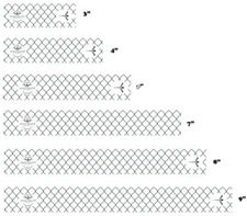 White Water Archery Chain Link Fence Arrow Wraps 15pc Packs Multiple Colors