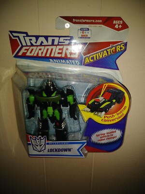 Transformers Animated Activators decepticon bounty hunter lockdown new sealed
