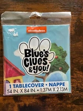 Blue's Clues and You Plastic Table Cover NEW IN PACKAGE