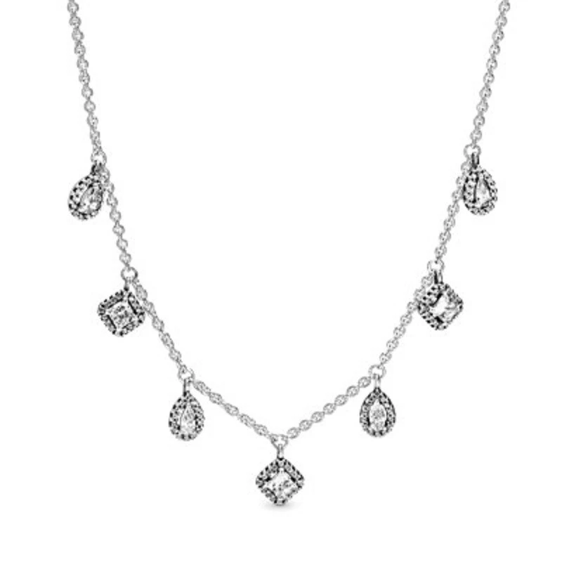 Pandora geometric shapes necklace deals