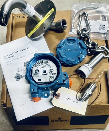 NEW Emerson Rosemount 644 smart temperature transmitter 4-20 mA Hart Protocol