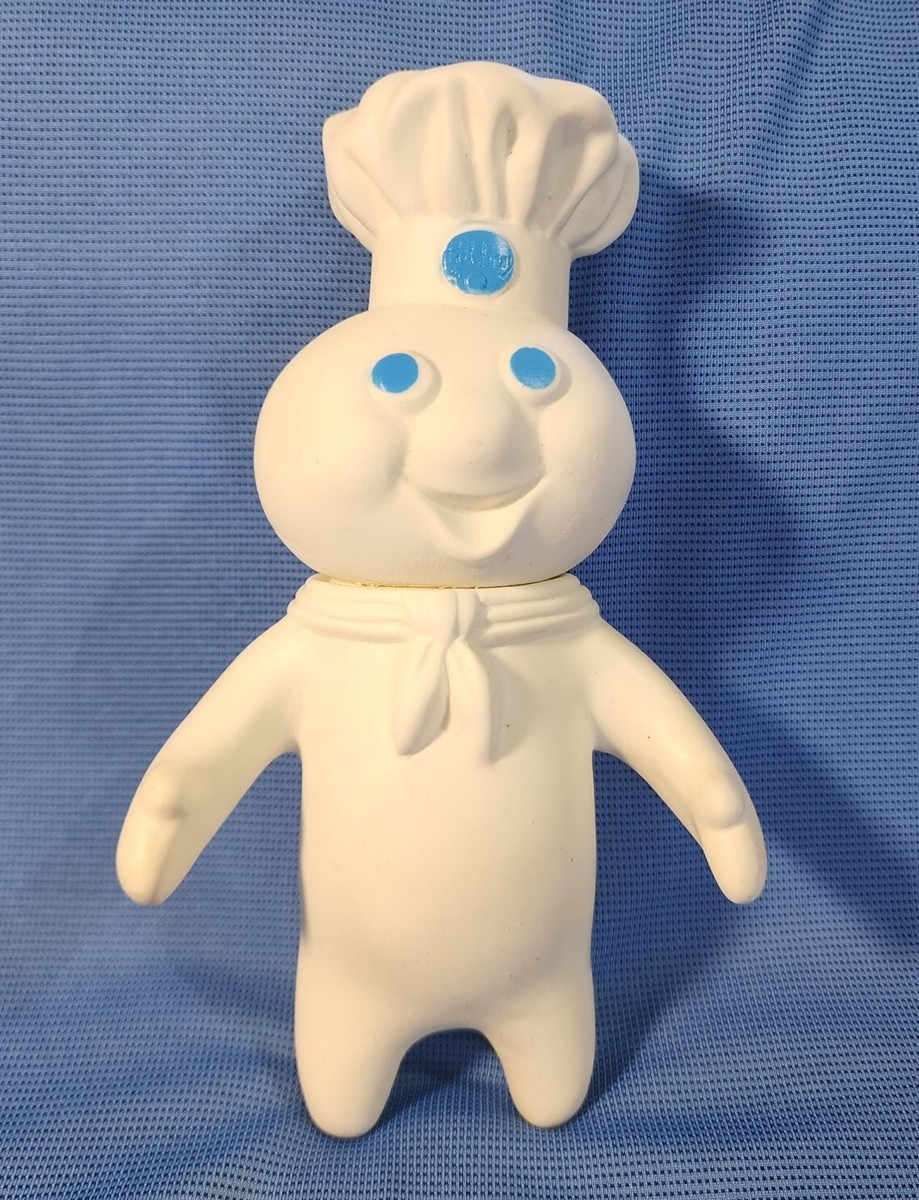 デッドストック！1971 ドゥボーイ Doughboy ソフビ人形 ビンテージ 1971年製 Pillsbury ドゥボーイ ソフビ – SK OLDIES