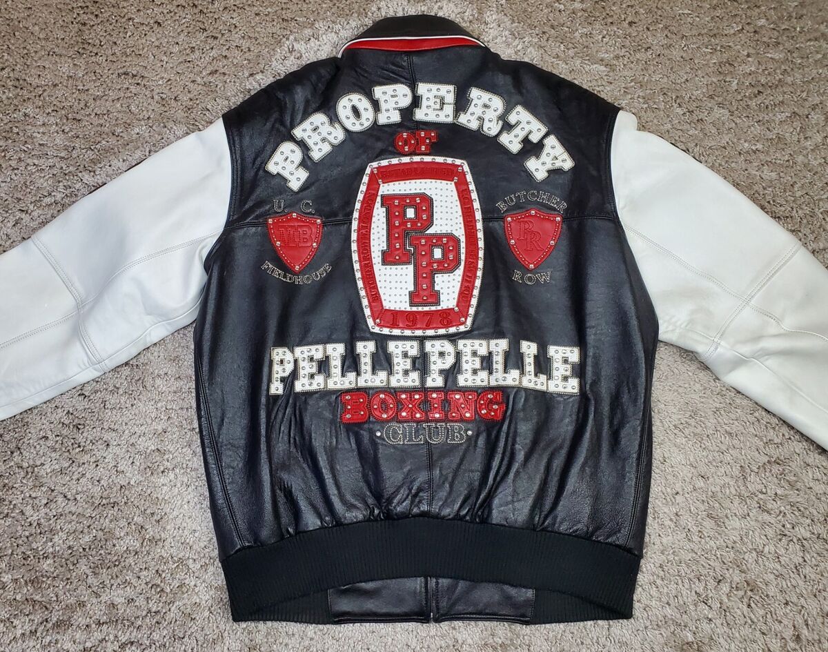 Pelle Pelle Marc Buchanan Leather Jacket Boxing 🥊🥊Sz56(2 Pelle Pelle Marc Buchanan Leather Jacket Boxing 🥊🥊Sz56(2