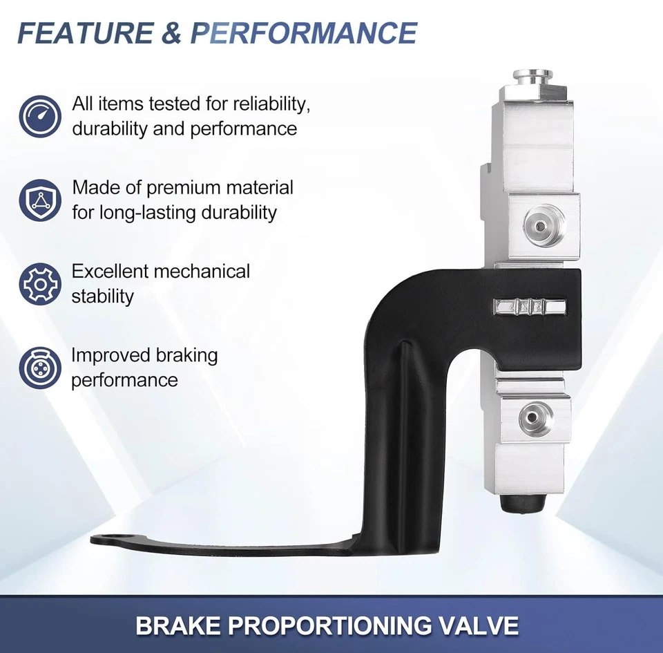 Brake Proportioning Valve for 1989-94 GMC Chevy Truck C/K 1500 2500 3500 - Image 3 of 4