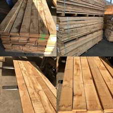 Rustic White Oak Sawn Timber - 27 x 160mm/180mm x 2m - Singles/0.25m3 mini packs