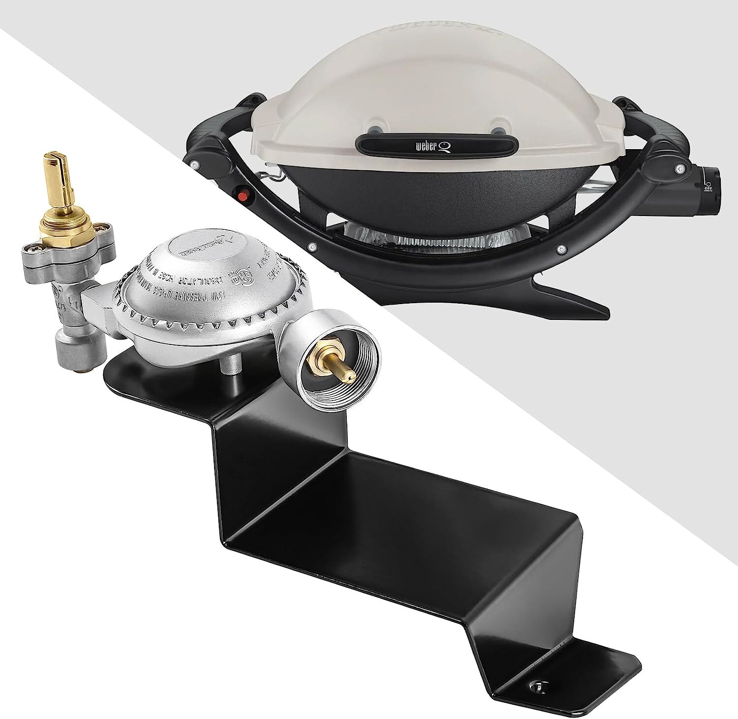 QuliMetal 80476 Gas Grill Valve Regulator for er Q200 Q220 Series