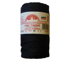 Catahoula No 60 Tarred Braided Bank Line 1 lb Spool 244 ft Nylon AA Seine Twine